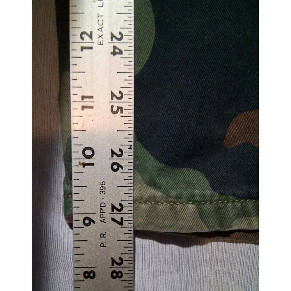 Levi’s Men’s 28x30 Cargo Camo Pants Woodland Utility Straight Leg